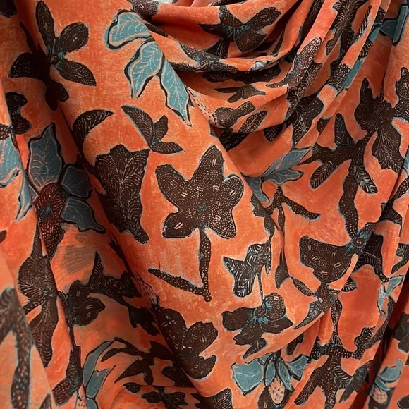 Anya open-back ruched floral-print silk-crepe maxi dress - Picture 8 of 12